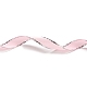 Cinta de Grosgrain de doble filo con rosca plateada para la decoración del festival de bodas SRIB-L012-6mm-001-3