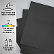 BENECREAT 5 Sheets 3mm Black Foam Boards A4 Black Foam Rubber DIY-BC0004-67C-5