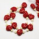 Synthetic Coral Beads Strands CORA-L005-B-03-2