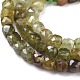 Natural Green Garnet Beads Strands G-R475-018-3
