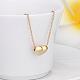 Love Heart Shape Real Gold Plated Eco-Friendly Tin Alloy Necklaces NJEW-BB13935-G-4