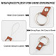 GORGECRAFT 2PCS Keyring with Strap Short Lanyard Black Cell Phone Finger Ring Phone Charms Grip Holders Finger Ring Strap Kickstand for Small Electronic Devices USB Flash Drive MP3 Player Keys ID Card AJEW-GF0005-82-5