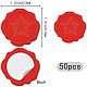 Craspire 50pcs autocollants de sceau de cire adhésive DIY-CP0010-16D-2