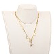 Valentine's Day Brass Micro Pave Clear Cubic Zirconia Pendant Necklaces NJEW-JN02922-01-4
