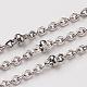 304 Stainless Steel Cable Chains CHS-K002-88-1