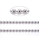 304 Stainless Steel Ball Chains CHS-F009-01A-P-1