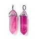 Natural Agate Double Terminated Pointed Pendants G-F295-05H-4