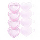 Heart Polypropylene(PP) Bead Storage Container CON-N011-030A-3