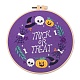 Halloween Themed DIY Embroidery Sets DIY-P021-A04-1