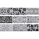 Stickers Autocollants dentelle nail art MRMJ-Q013-73B-2