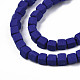 Handmade Polymer Clay Beads Strands CLAY-N008-061-02-3