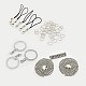 1Set Assorted Findings including Iron Jump Rings IFIN-X0003-1