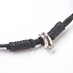 Pelle di vacchetta making braccialetto cavo BJEW-JB03877-2