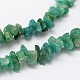 Chips Natural Amazonite Beads Strands G-N0164-32-2