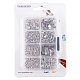 PandaHall Elite Basics Class Lobster Clasp And Jewelry Jump Rings In A Box Jewelry Finding Kit Alloy Drop End Pieces 1 Box FIND-PH0002-01-NF-B-6