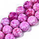 Fili di perle di vetro verniciate opache da forno EGLA-N006-024-2
