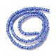 Chapelets de perles vernissées manuelles BLOW-K001-01A-06-3