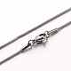 304 Stainless Steel Snake Chain Necklaces STAS-M174-018P-A-1