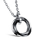 Stainless Steel Couple Pendant Necklaces For Men NJEW-N0052-164A-1