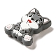 Cat Silicone Focal Beads SIL-B069-01H-2