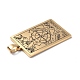Pendentif en acier inoxydable 201&nbsp;STAS-B033-01G-10-3