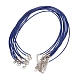 Вощеный шнур ожерелье материалы X-NCOR-T001-26-1