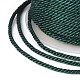 Poliéster cordón de milán para hacer artesanías de joyería diy OCOR-F011-D04-3