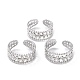 304 Stainless Steel Finger Rings X-RJEW-L102-27P-1