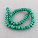 Synthetic Turquoise Rondelle Beads Strands TURQ-O001-10x6mm-03-2