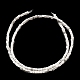 Natürliche Howlith Perlen Stränge G-B064-A12-3