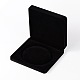 Plastic Velvet Necklace Boxes VBOX-O001-01-2