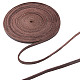 Gorgecraft плоский кожаный шнур для украшений WL-GF0001-07B-02-1