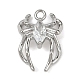 Подвески из латуни с прозрачным фианитом KK-L238-02P-1