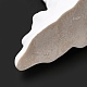 マウンテンレジンジュエリーディスプレイスタンド  ネックレス用ジュエリーオーガナイザーホルダー  リング  ブレスレット収納  写真の小道具  ホワイト  4.55x16.6x7.65cm ODIS-A012-06B-5