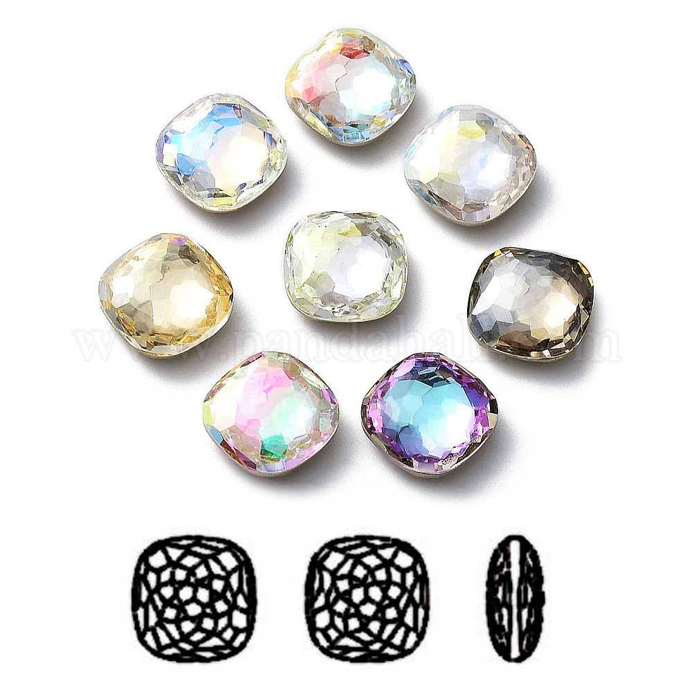 Wholesale K9 Glass Rhinestone Cabochons - Pandahall.com