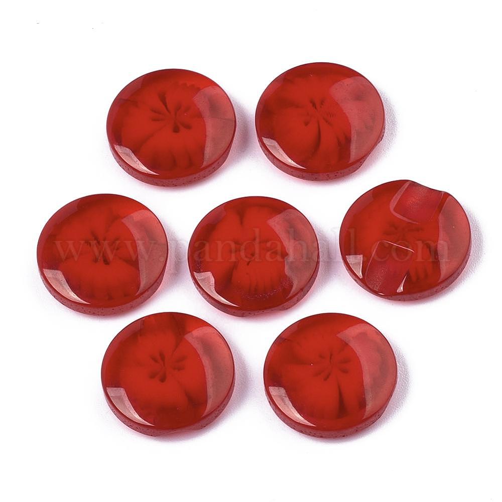 Wholesale Translucent Pattern Buttons - Pandahall.com