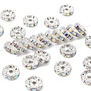 Латунь марки А горный хрусталь Spacer бисер RSB039NF-02