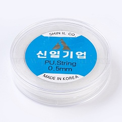 Coreano hilo cristal elástico, para la fabricación de la joya, Claro, 0.5mm, alrededor de 98.42 yarda (90 m) / rollo