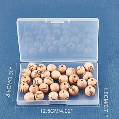 Perle en bois&nbsp;WOOD-CA0001-04