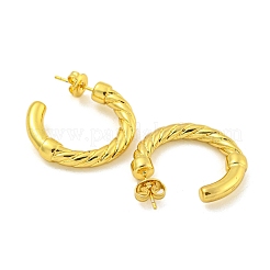 Orecchini in acciaio inossidabile 304&nbsp;EJEW-R161-09B-G
