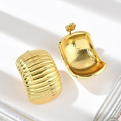 Pendientes de acero inoxidable 304 para mujer&nbsp;LS-EJEW-A125-59G