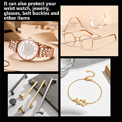 1 Rolle transparentes PVC-Schutzfolienband für Uhrenschmuck&nbsp;DIY-PH0032-58A