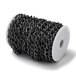 Gourmettes à facettes en aluminium d'oxydation&nbsp;CHA-E003-13B
