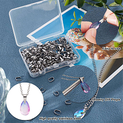 200 pz. ganci a scatto in acciaio inossidabile 304&nbsp;STAS-CN0001-77