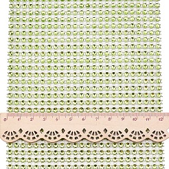 Plastik Mesh Strass Trimmen&nbsp;DIY-BC0001-03D