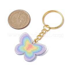 4 porte-clés en fer de 4 styles&nbsp;KEYC-JKC00945