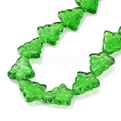 Chapelets de perles en verre transparent&nbsp;LS-EGLA-C002-A05