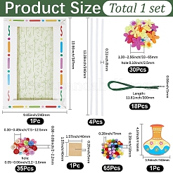 Kits de cadres photo pour bouquet de fleurs à faire soi-même&nbsp;DIY-WH20001-72C