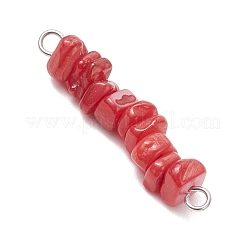 10 pièce de 10 couleurs de coquillages d'eau douce naturels teints&nbsp;PALLOY-JF04516-01