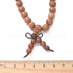 5-Loop-Wrap-Stil buddhistischen Schmuck&nbsp;BJEW-S125-22